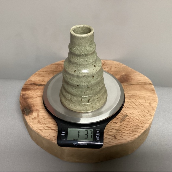 Handmade - Ceramic Crafted Vase / Decor Piece - Home or Office - Unique - Picture 12 of 12